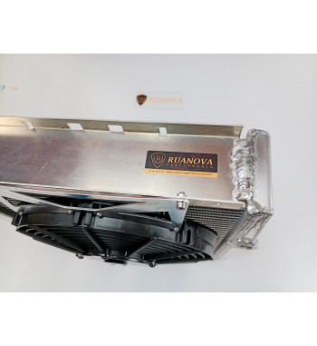 Radiator 70mm R5 GT Turbo Aluminum TIG with Genuine SPAL Fan