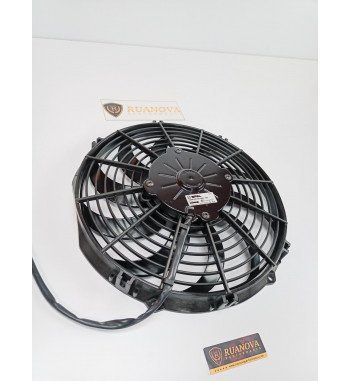 Radiator 70mm R5 GT Turbo Aluminum TIG with Genuine SPAL Fan