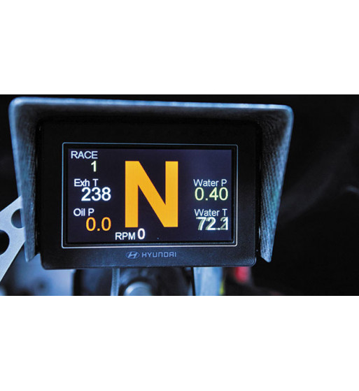 Pantalla 4.4" Universal Original Hyundai Motorsport WRC Rally 1 Pantalla 4.4" Universal Original Hyundai Motorsport WRC Rally 1