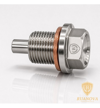 Tapón magnético Acero INOX carter y caja cambios Renault R5 Clio etc